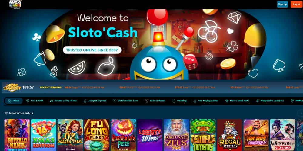 Sloto’cash casino site